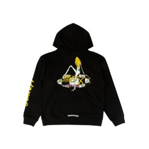 Black Chrome Hearts Matty Boy Sex Records Concept Hoodie | LJ20-hQ50