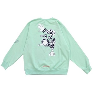 Seafoam Chrome Hearts Matty Boy Lust Crewneck Sweatshirt | jE31-rd53