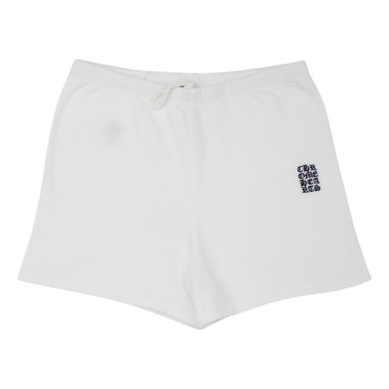 White Chrome Hearts GRP Y NOT Women\'s Sweatshort | KL95-we25